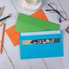 50 Pack Colorful #10 Business Envelopes Self Seal Standard Envelopes for Office Checks, Business, Letter Mailing Invoices, 4.13 x 9.49 Inches