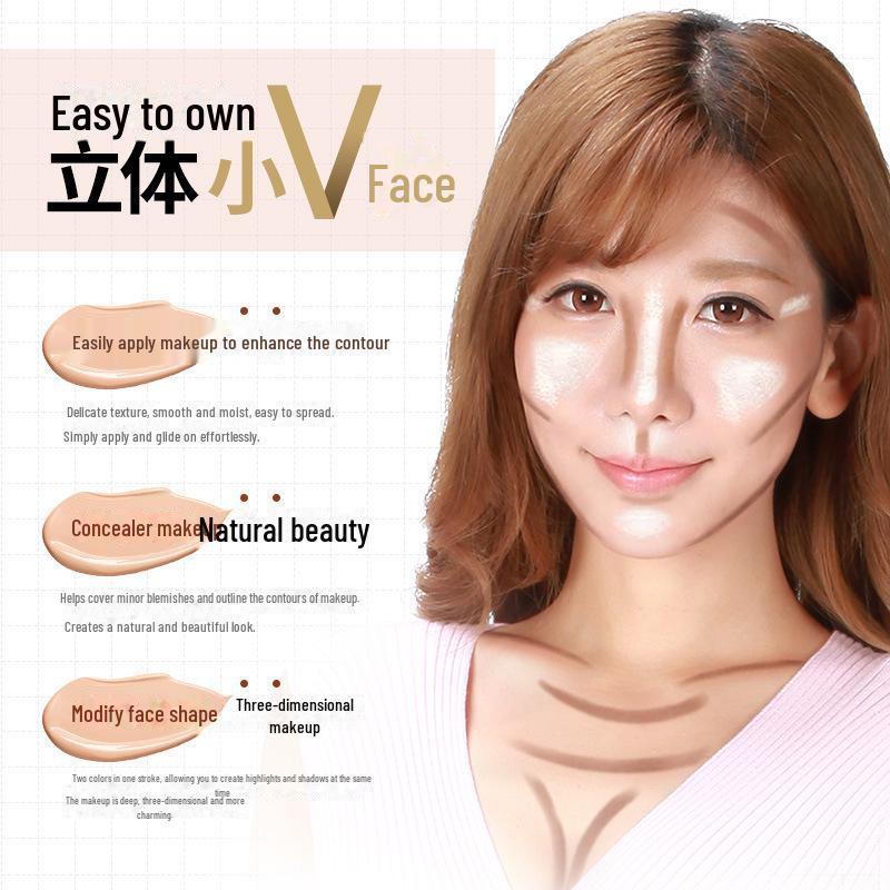 3D Light Shadow Contouring Cream Highlight Concealer