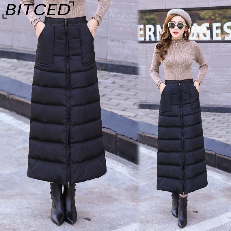 BITCED Dámská módní ležérní podzimní zimní sukně