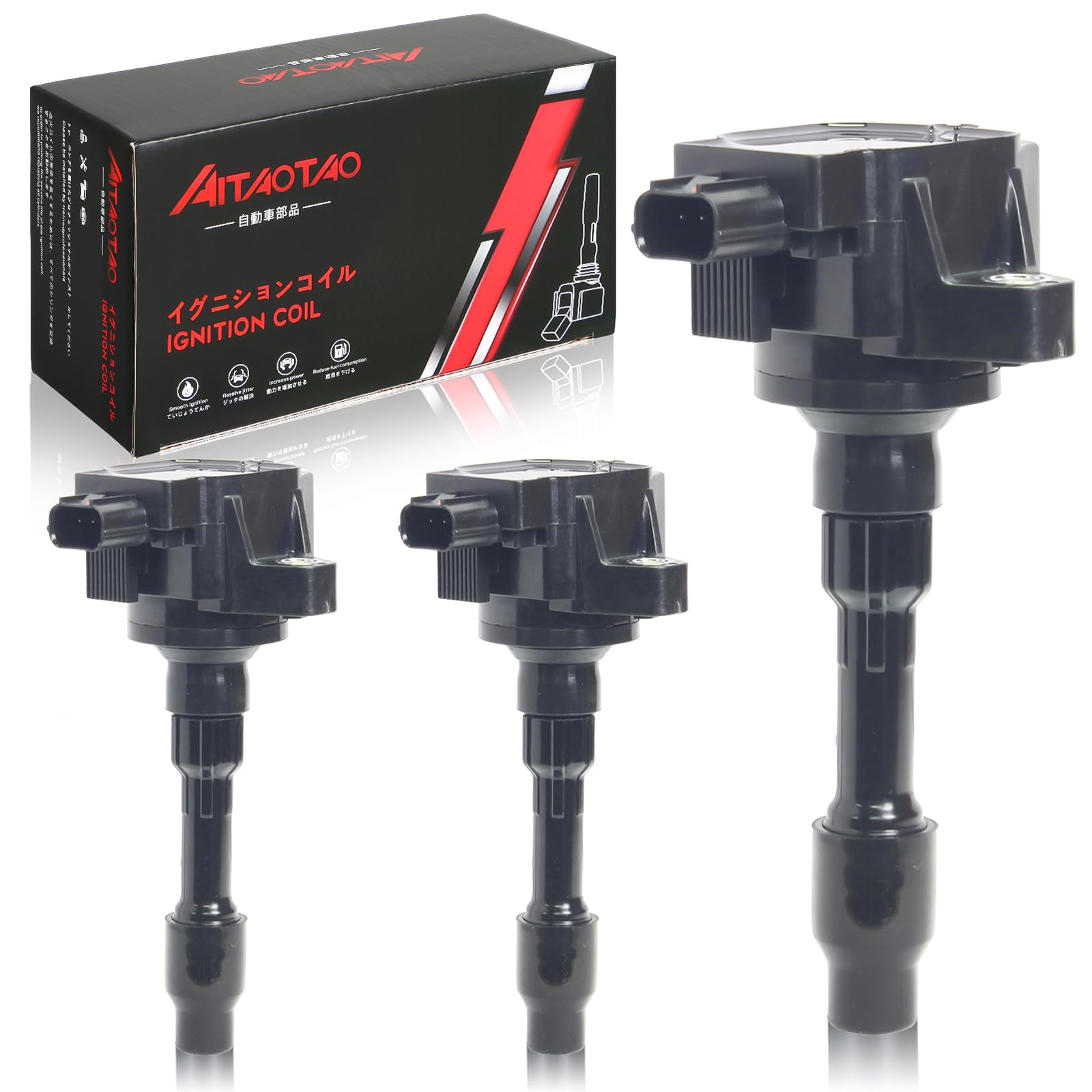 

AITAOTAO Car Ignition Coil Set of 3 Honda N-BOX JF1 JF2 N-ONE JG1 JG2