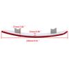 Red Rear Bumper Reflector for BMW 5 Series F10 F18 Sedan 2010 2011 2012 2013 Pre-facelift Tail Warning Lights Strip Decoration