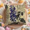 Wisteria Magazine Print Pillow Case Soft Plush Fabric DoubleSided Printed Cushion Cover Warm Winter Sofa Pillow Case