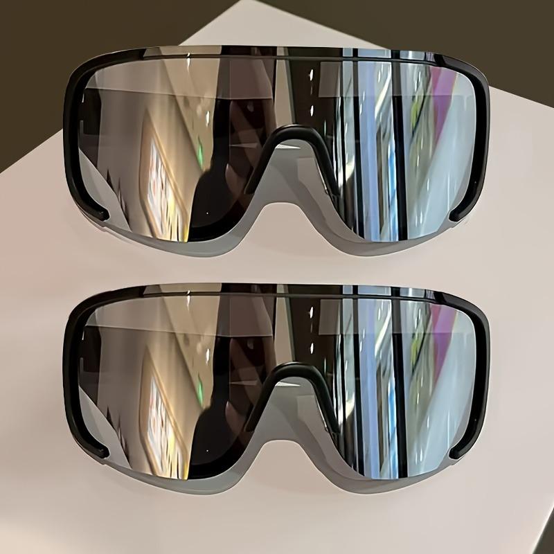 

2pcs Premium Wrap-Around Glasses Vintage Unisex Style For Climbing, Fishing, Running, Hiking PC Frame, Ideal Gift & Photo Prop
