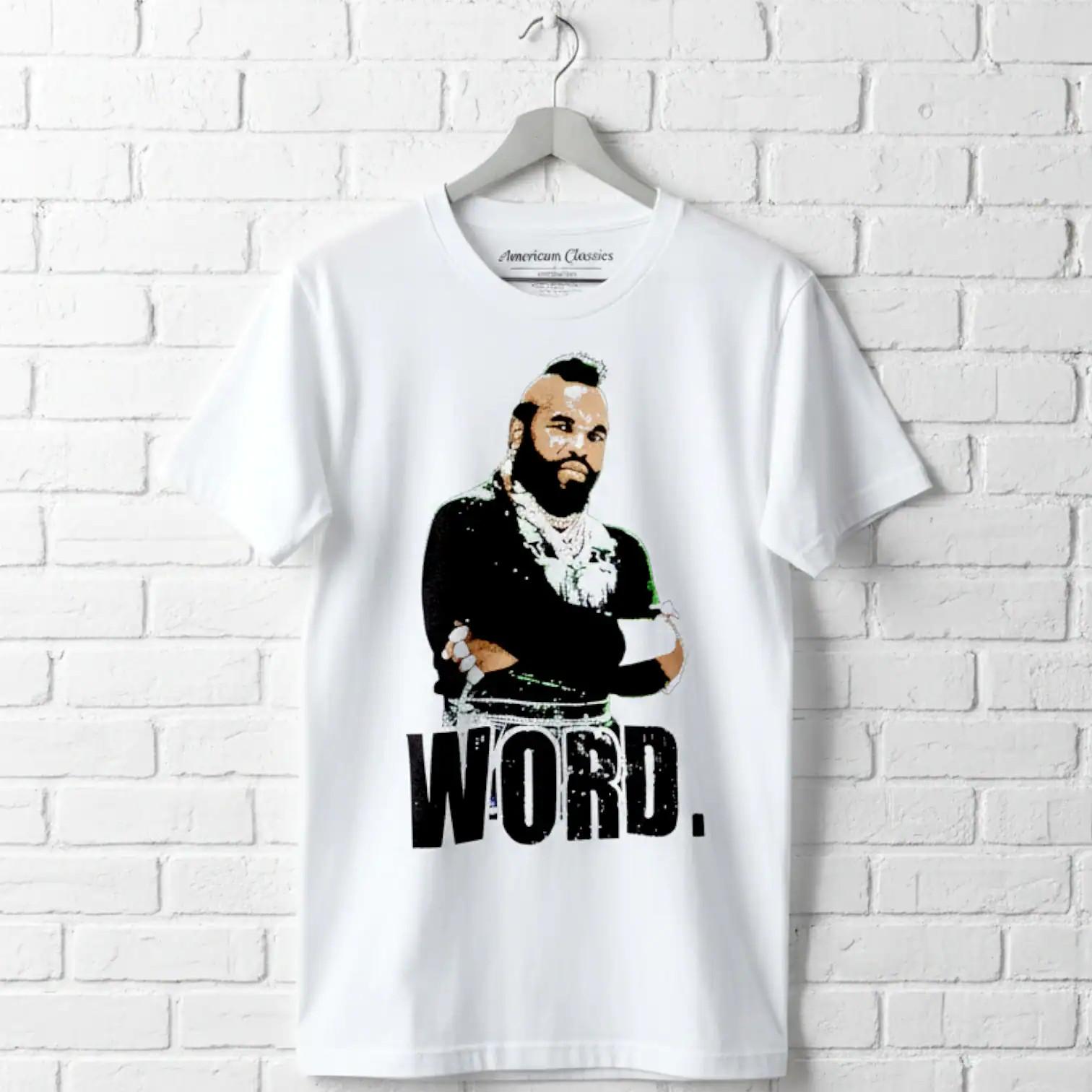 Mr T Word Men s T Shirt S