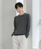 210EDIT Unisex Cashmere Blended Down Round [Charcoal]_Zz5Sw010