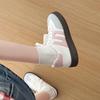Lightweight thick-soled women's new autumn versatile lace-up board shoes, small height-increasing white shoes