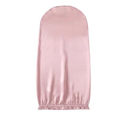 EOMECUIGAO Silk Nightcap for Long Shiny and Hair Bath Accessory Hair, Lightweight, Towel, Turban, (Pink)