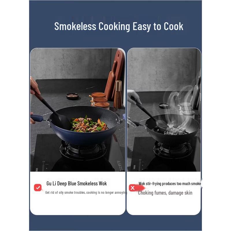 COOKER KING 30cm Non-stick Induction Wok