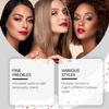 Red Irregular Glitter  Freckle Sticker Waterproof Facial Spot Temporary Tattoo for Girls Women Festival Makeup