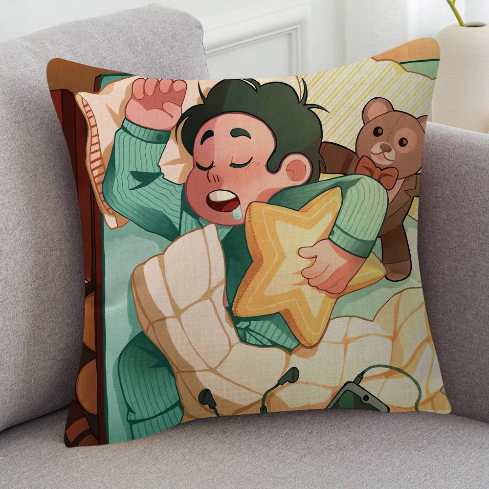 Anime Steven Universe Pillow Case Soft Double Sided Print Sofa Cushion Cover Throw Pillow Covers