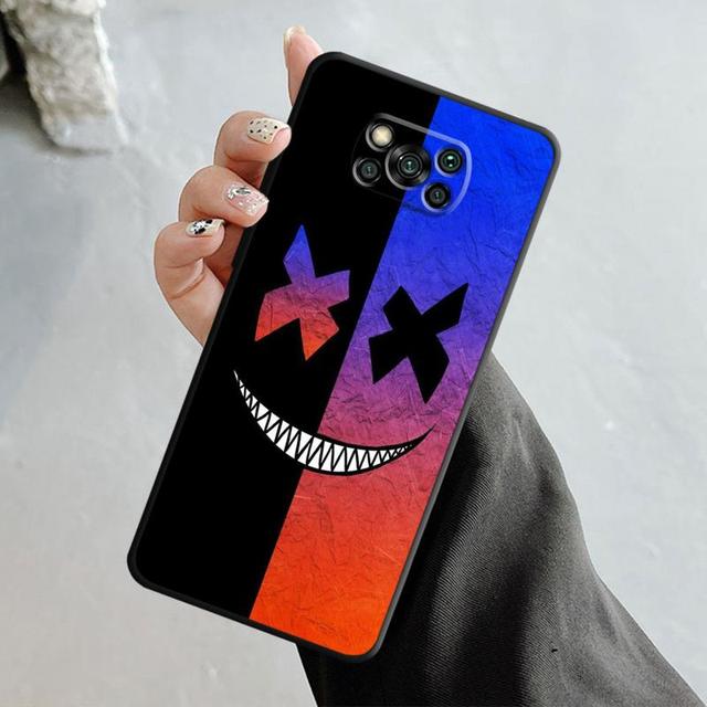 Terror Demon Smile Teeth For Xiaomi Poco X3 Nfc X4pro X5 M3 For Mi 12 13 11 10 10t 8 Note10 Lite 11ultra 11t Pro F1 Cover