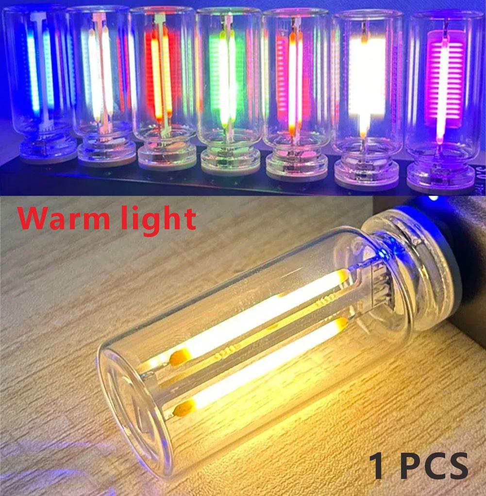 New LED glass bottle romantic universal soft light USB touch night light car interior ambience light car