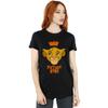 Disney Womens/Ladies The Lion King Simba Future King Cotton Boyfriend T-Shirt