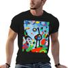 Unisex Overhemden Luxe Kunst Shirt T-shirt Katoen T Miro T Grappig