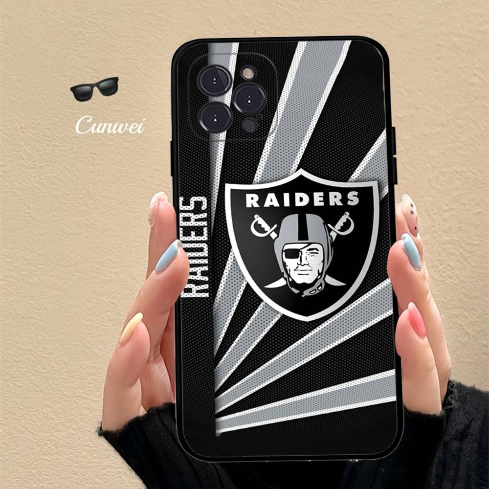 

1pc 0-Oaklands R-Raiders Logo Phone Case For IPhone 11 12 13 14 15 16 Pro Plus X XS MAX Matte Bumper Shockproof Cover For iPhone 12pro max