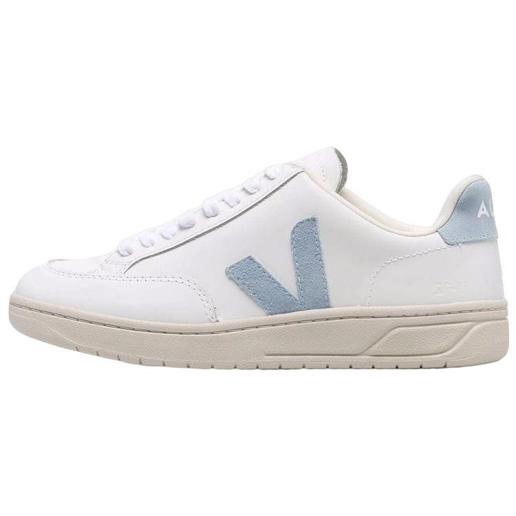 VEJA V 12 Leather Extra White Steel XD0202787A 36