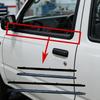 Toyota Hilux 1989-1997 Four-Door Window Trim Weatherstrip Rubber Deflector