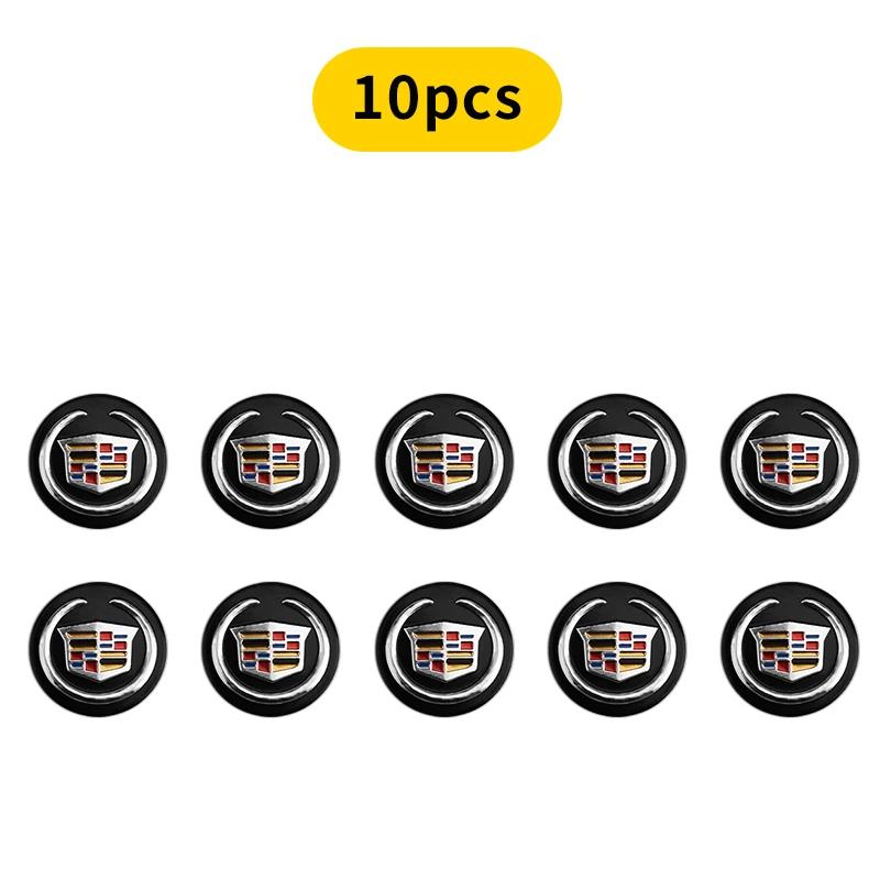 25mm Bilnøkkel Emblemer Dekaler Auto Kontroll Nøkkel Logo Tilbehør For Cadillac Escalade CTS ATS SRX STS XT5 XT4 XT6 XTS CT4