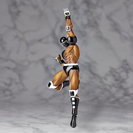 Kaiyodo Micro Yamaguchi Revol Mini Kinnikuman approximately 125mm ABS PVC action figure Warsman, & pre-painted (rm-010)