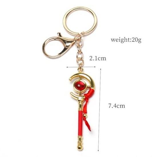 Freiren Magic Wand Keychain Cosplay Goods School Festival Cultural Halloween Event Props Photography Souvenir Gift II