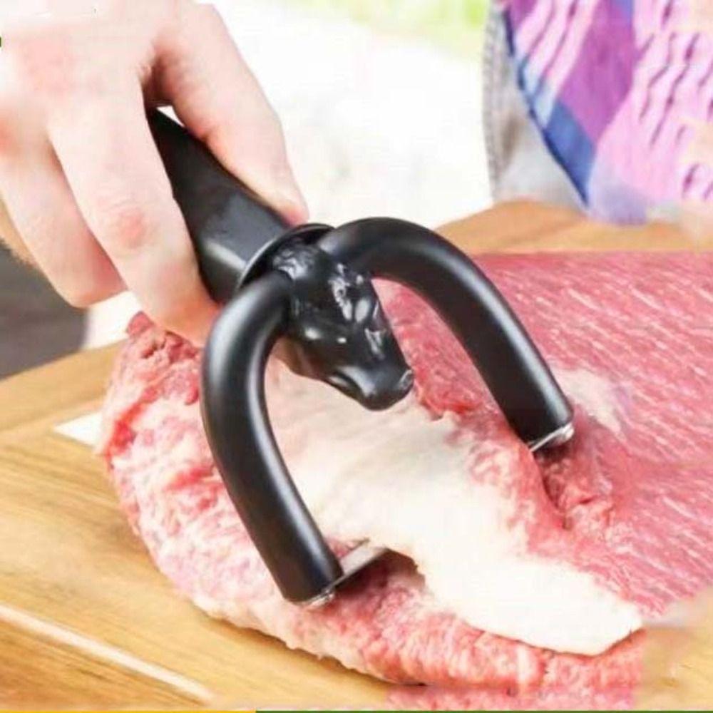 

Ручная мясорезка Ручные резаки для мяса Инструменты для барбекю Триммер для мяса и жира Ветчина