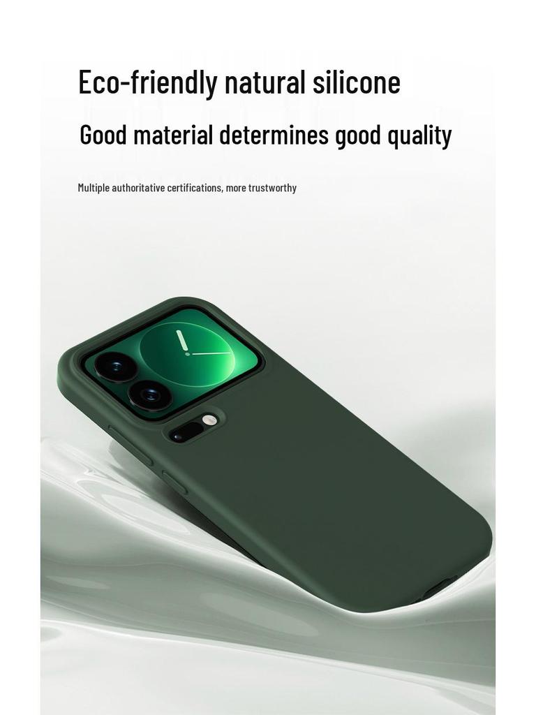 Magnetic Charging Drop-Proof Liquid Silicone Case for Xiaomi 17 Pro Max