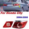 Car Accessories For Honda City 2006 2007 2008 Tail Light Rear Turn Signal Inside Outside Taillight Lamp Housing Without Bulb New