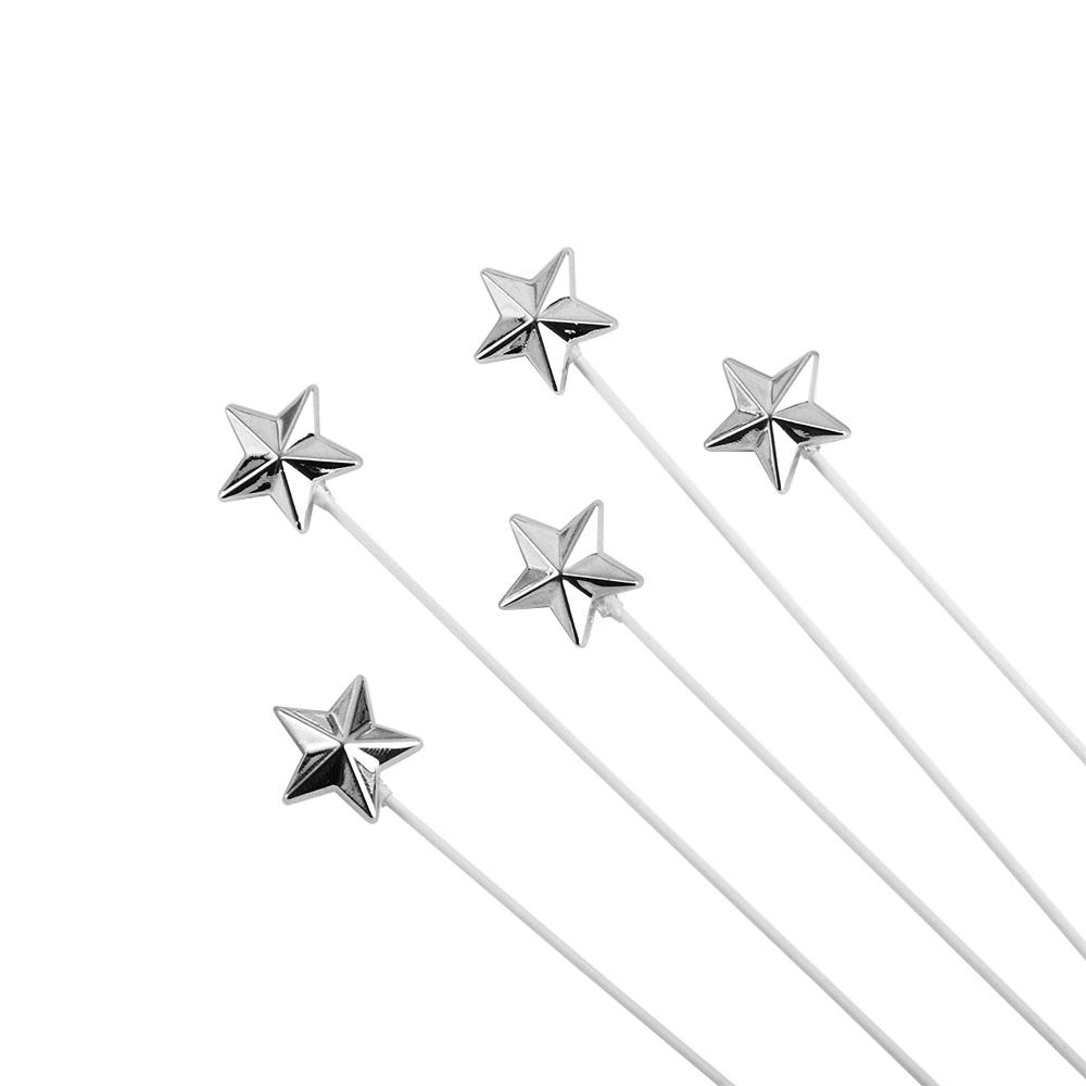 Day Star Cake Decoration Wedding Birthday DIY Five-Pointed Star Baking Gifts Cake Topper Birthday Supplies Cake Insert