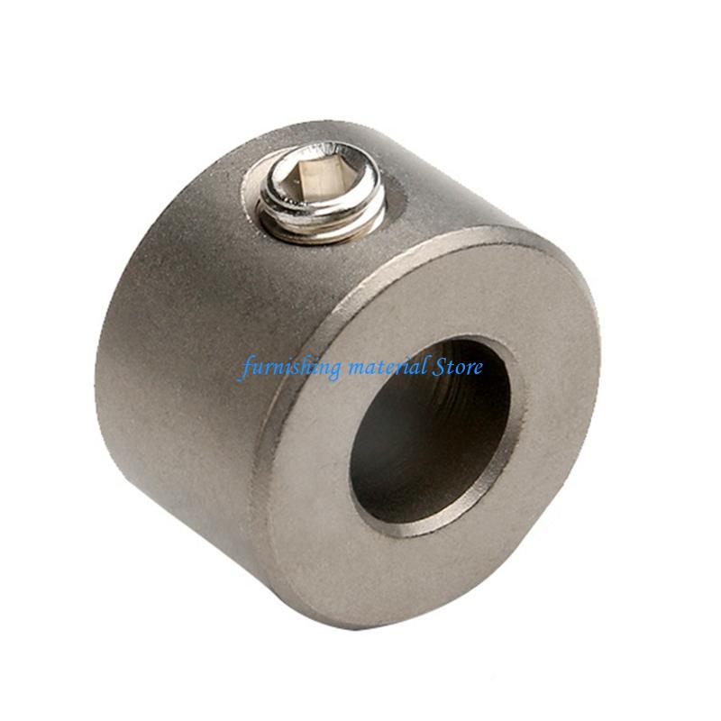 Y5GD 3- in-1 Stainless Steel Drill Depth Limit Ring 4-10mm Drill Bit Stop Collar Tool