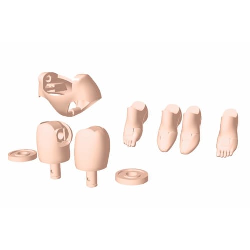 Kotobukiya Megami Device M.S.G 02 Bottoms Set, Skin Color B, Approximately 20mm Long, 1/1 Scale Plastic Model Kit KP569