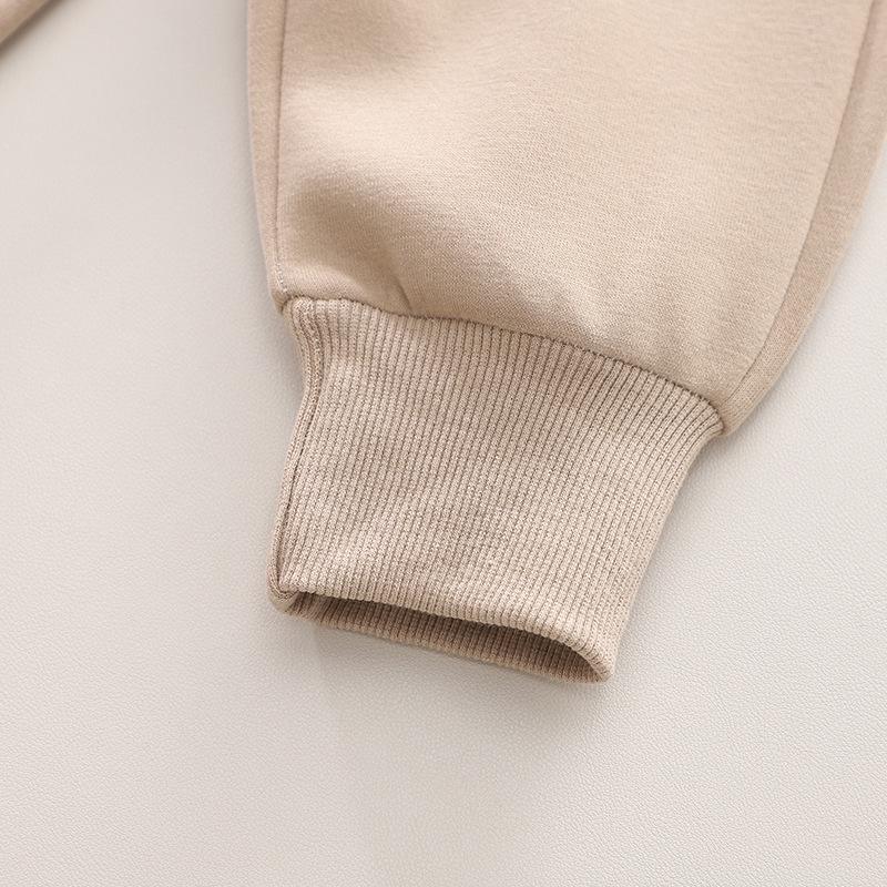 Yihow Boys' 3D Bear Sweatshirt Set - Spring/Autumn Kidswear