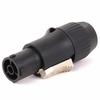 Premium-10Pcs NAC3FX-W NAC3MX-W 3Pins True Locking Connector Plug Jack PA66 Material IP65 Grade Waterproof 10 Male Plugs