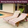 12 Pack Towel Clips for Chairs Cruise, Silicone Towel Bands for Cruise Chairs, Multi-Functional Beach Towel Bands Beach Towel Clips Beach Towel Clips