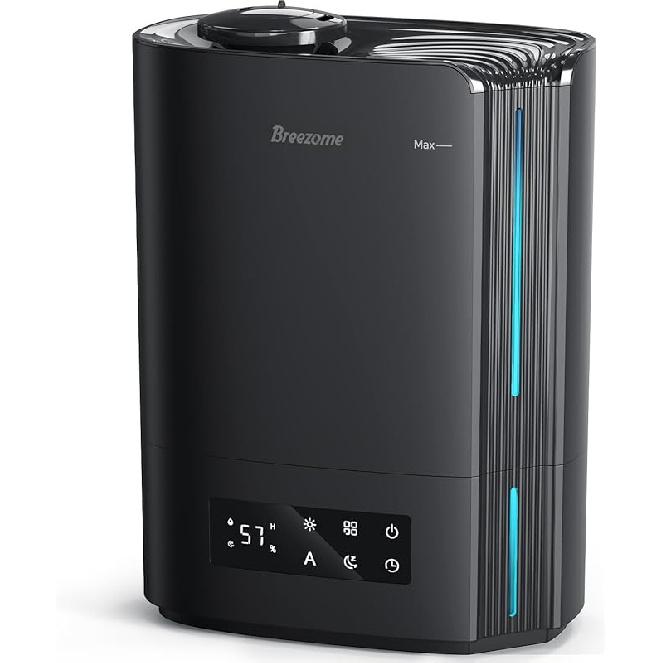 BREEZOME 6L Humidifiers for Bedroom Large Room & Essential Oil Diffuser, Ultrasonic Top Fill Cool Mist Humidifiers for Baby, Plants, Nursery Last up
