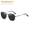 AORON Polarized Men Sunglasses Classic Pilot Driving Sun Glasses Metal Frame Mirror Lens Sunglasses Gifts