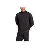 adidas Color Block Zip Up Retro Sports Stand Collar Jacket Men Jackets Black IM2894