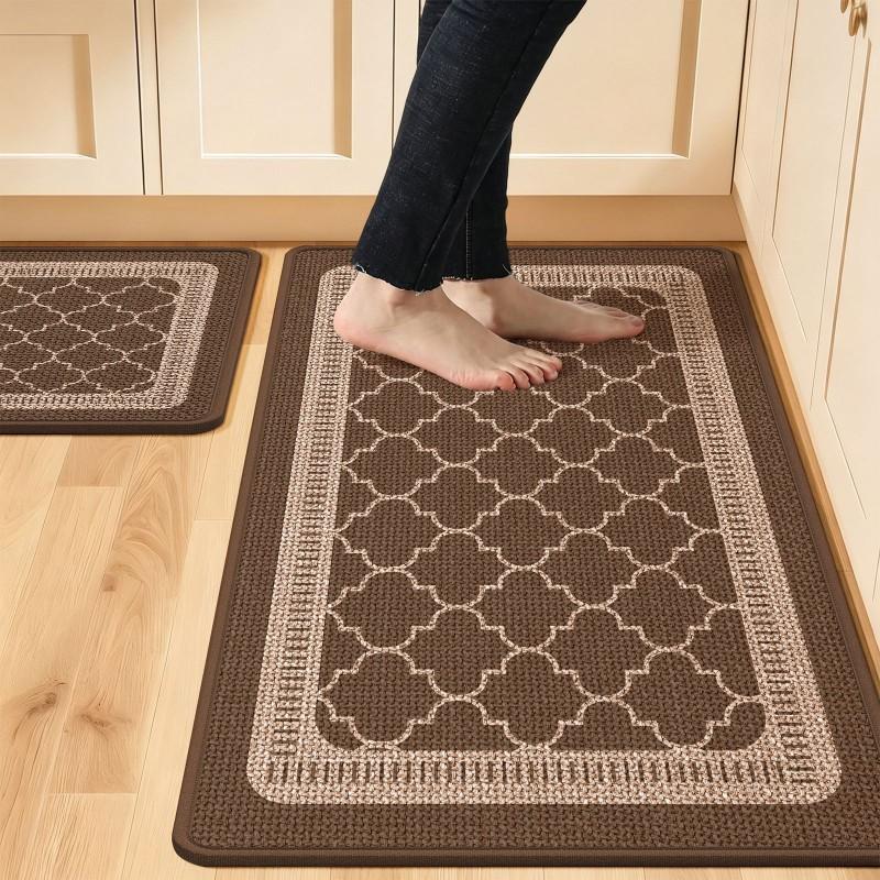 Minimalist Kitchen Floor Mat Non Slip Absorbent Oil Resistant Modern Simple Stain Rug