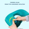 U-Shape Inflatable Neck Pillow Automatic Inflatable Neck Support Cushion Cervical Pillow  Car
