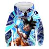 2025 Barn Japansk Anime Super Dragon Ball Pullover Super Goku 3D-trykk Gutt Streetwear Mote Genser Casual Dragon Ball Kul Hettegenser