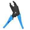 Ratchet Crimping Pliers, Ergonomic Handle Ratchet Crimper Pliers for BNCCelsiusTNC Cable RG6 RG58, with   Structure