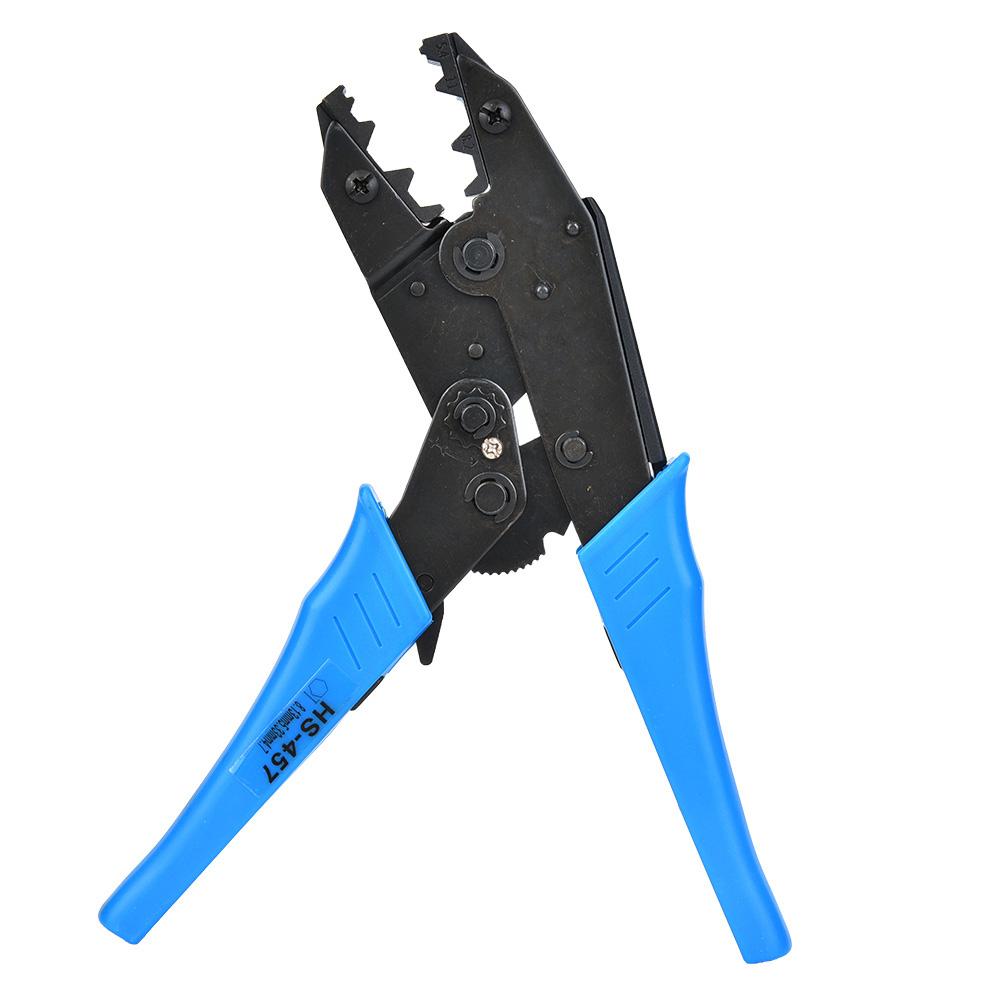 Ratchet Crimping Pliers, Ergonomic Handle Ratchet Crimper Pliers for BNCCelsiusTNC Cable RG6 RG58, with Structure