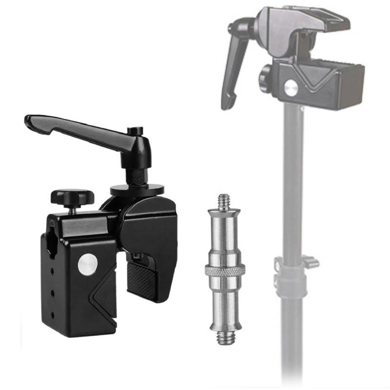 Multifunctional Cl-22 Camera Fixing Clamp With Secure Grip And Lightweight Aluminum Design