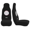 Snoopy Car Seat Set of Front Seat Covers for Light and Standard Full Coverage for Driver and Passenger Black Covers, 2, Cars, Seats,