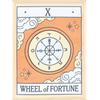 Something Different The Wheel Of Fortune Vintage Tarot Wall Hanger