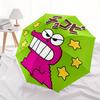 1pc Crayon Shin-chan Chibi Monster Automatic Open/Close Umbrella Sturdy Iron Frame, Compact Travel Umbrella - Perfect Gift for Women, Men,  a0829125