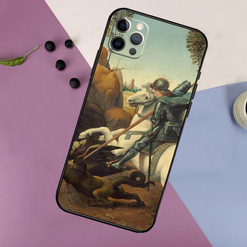 Renaissance art Painting Phone Case For iPhone 16 15 14 13 12 11 17 Pro Max 13 mini 16 Plus 16e 17 Air Bumper Cover