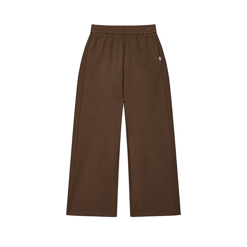 New FILA Knitted Sweatpants Women's Rusty Umber F11W443604FBN