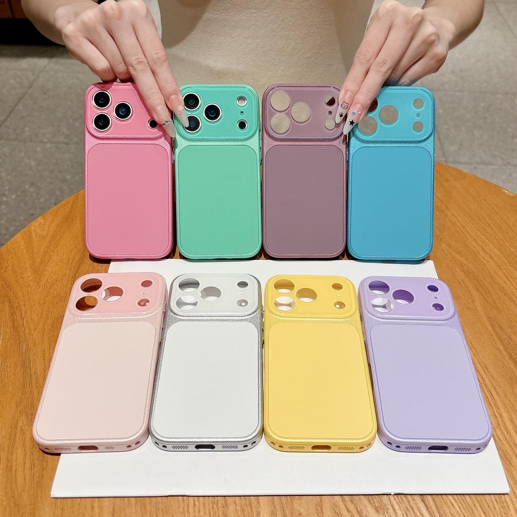 The new heat dissipation imitation leather pattern changes in seconds 17 for iPhone17ProMax mobile phone case Apple 16p all-inclusive 15/14