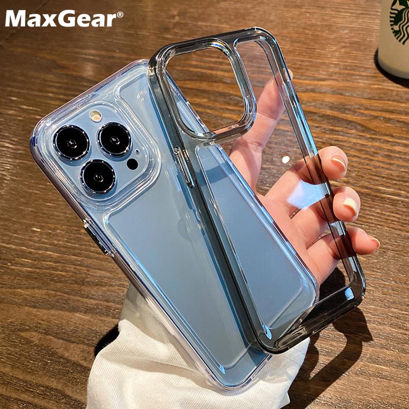 Official HD Transparent TPU Case For iPhone 17 16 15 14 Pro Max 13 12 Mini 11 XR XS 7 8 Plus Shockproof Soft Bumper Armor Cover
