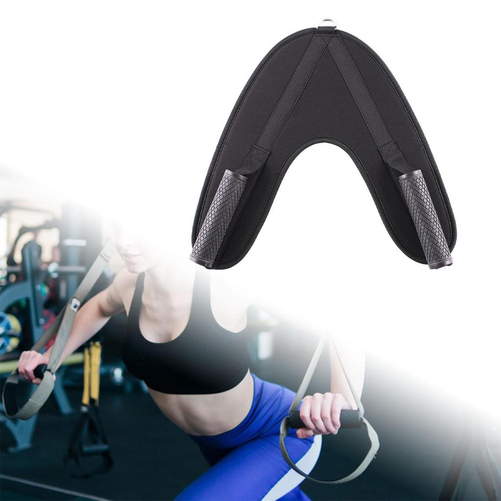 Ab Crunch Harness Pulling Back Exercise Sport Accessories Training Strap Shoulder